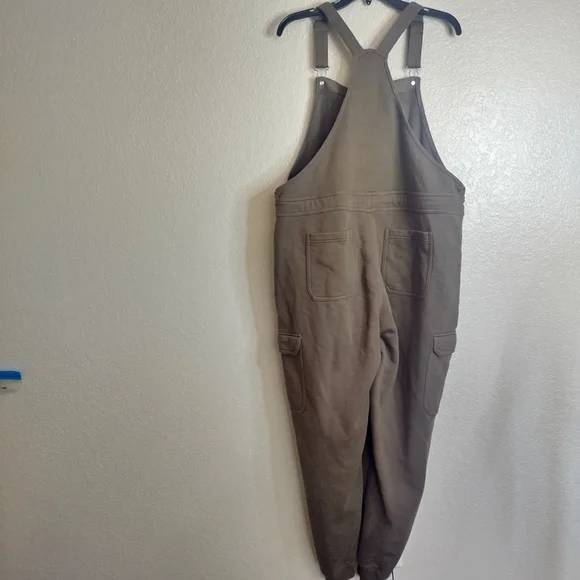 Duluth Trading Souped Up Sweats Overall In Oliver Green Sz L